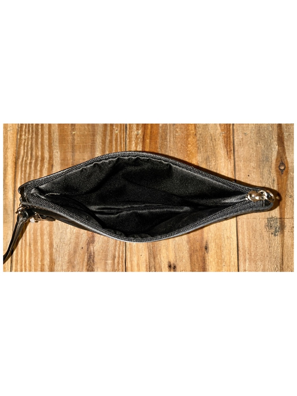 Coach Signature Floral Zip Wristlet with Free Chain Strap & Dust Bag. - Picture 5 of 16